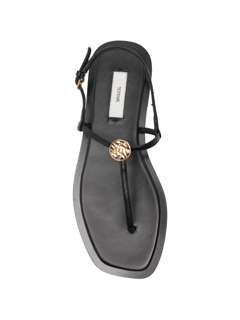Toteme Pre Sandals - BLACK | 74bed2884cf1c2f6c4aaaea13128fd80162a4569