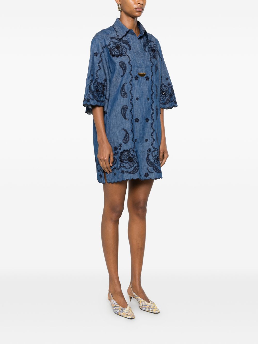 blue zimmermann dress jb-20210726-blue-floral-zimmermann-dress-1006889 Machine wash Zimmermann Illuminate Paisley Linen &