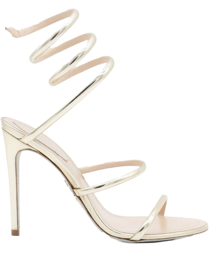 Rene' Caovilla Sandals - GOLD | 93969a1041ff2002a241437855fa39894e01975d