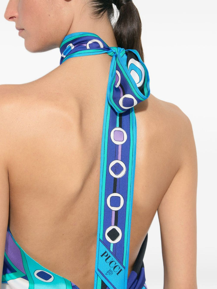 Pucci Top - Blue and green | a37e50ae0df21d6365aa9b81e704211b091f32e3