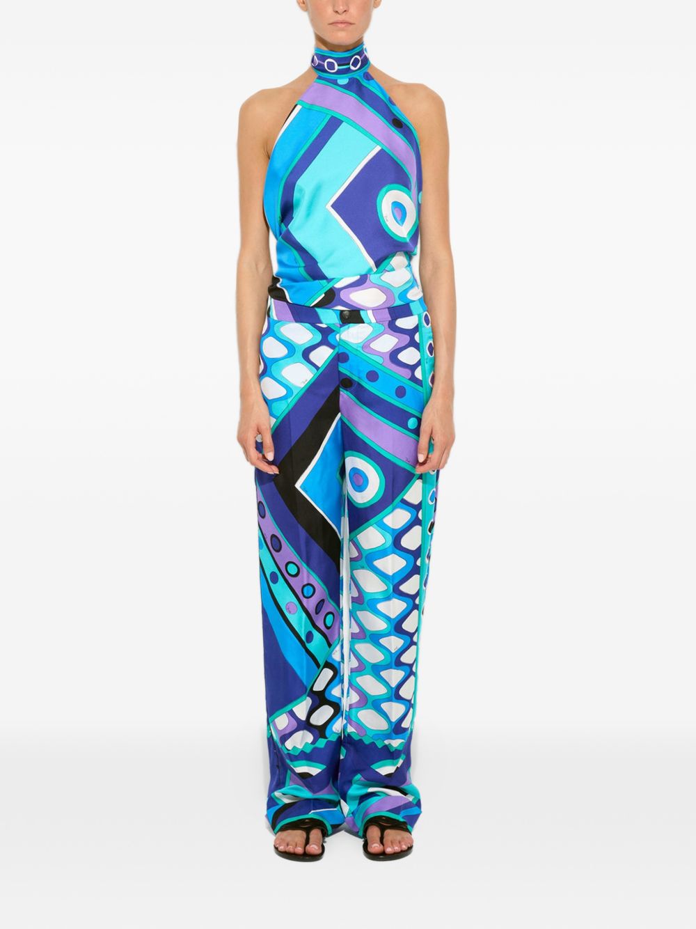 Pucci Top - Blue and green | bab0b0d39d1771cfb33260f8d0e51b00b54294cd