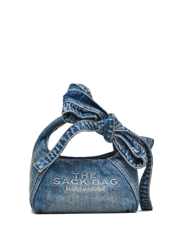 The Mini Sack Denim Handbag
