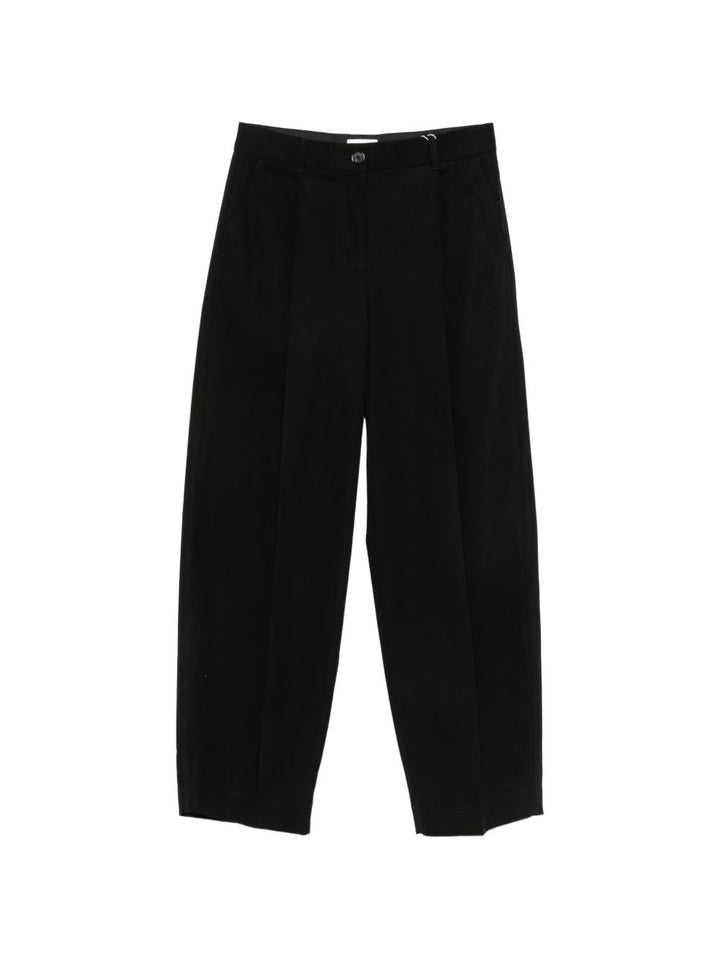 Toteme Pre Trousers - BLACK | 49fa9a05d230e2f099ed9f2f91500dea8a7f59d8