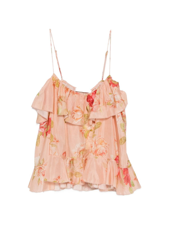 Zimmermann Top - PINK | 0de335c6e4bfb9f5a08bf529a24fdae614336d63