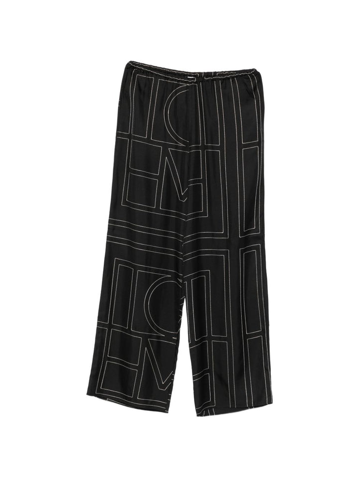Toteme Pre Trousers - BLACK | 16d493489ded5d0ec1bf962449149aeaa5e10354