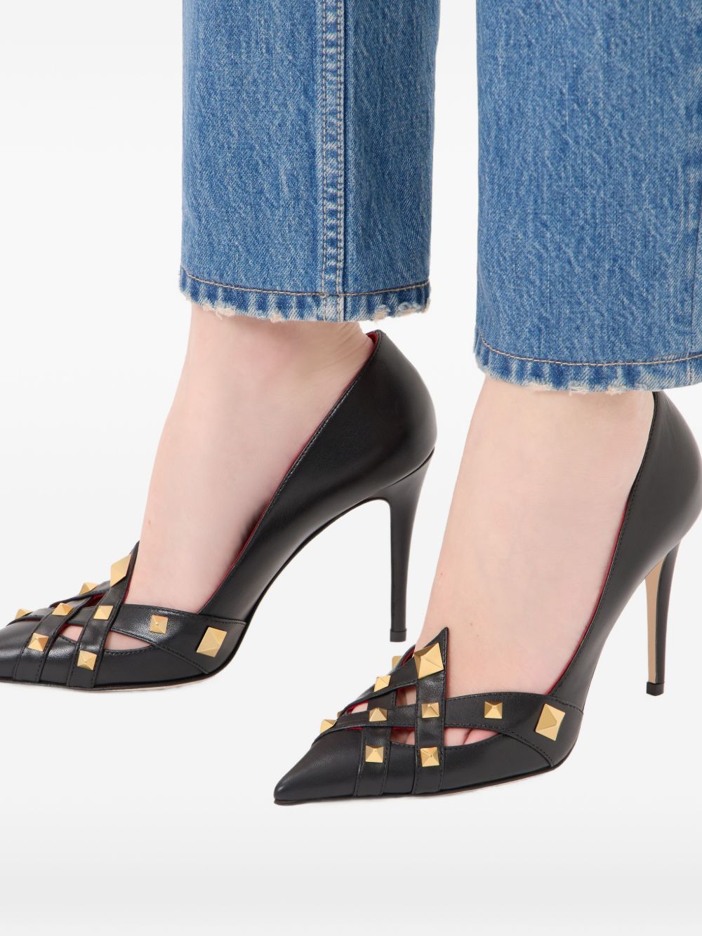 Valentino Garavani With Heel - BLACK | a475c728ed6020ac3ce6e4c8f7dfc7743ace8490