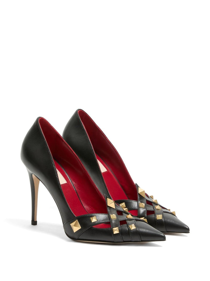 Valentino Garavani With Heel - BLACK | 9b37bd8e849d9438d9a37b6a49da099adadcc1a3