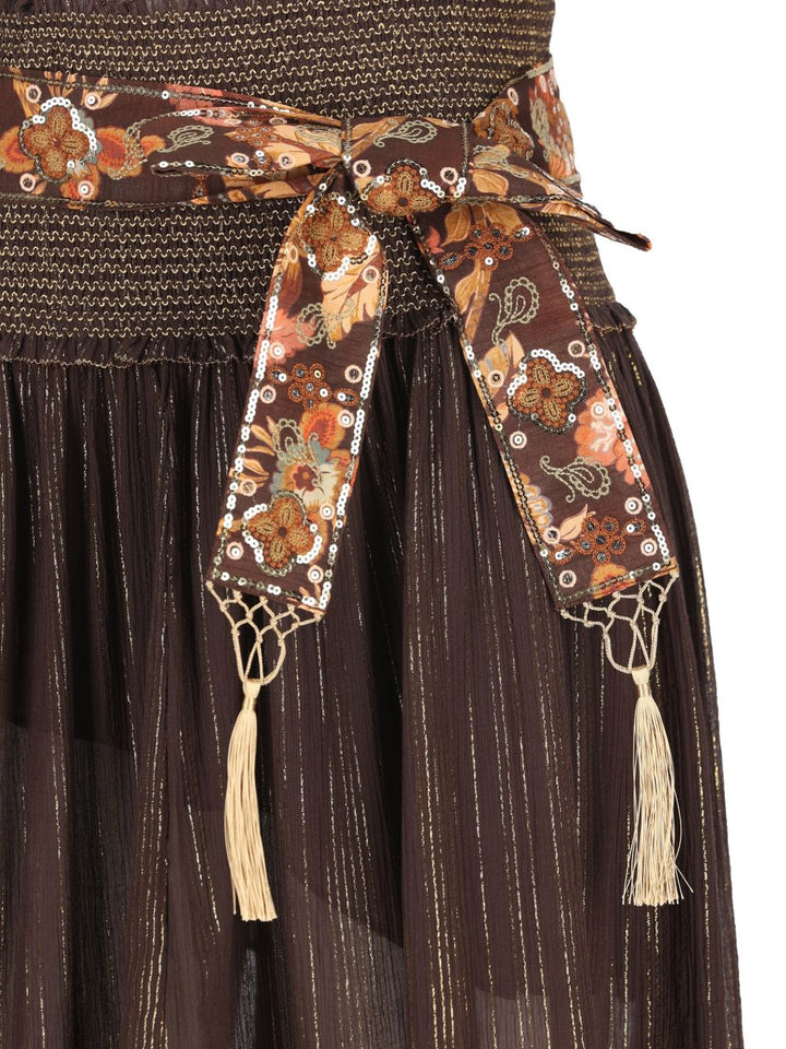 Zimmermann Skirts - BROWN | 9af52263ea64e9380871e2a811632e56272e77b1