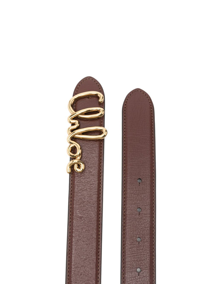Chloè Belts - BROWN | 403929e517272fa2392f69490bcc06f9ffdf773c