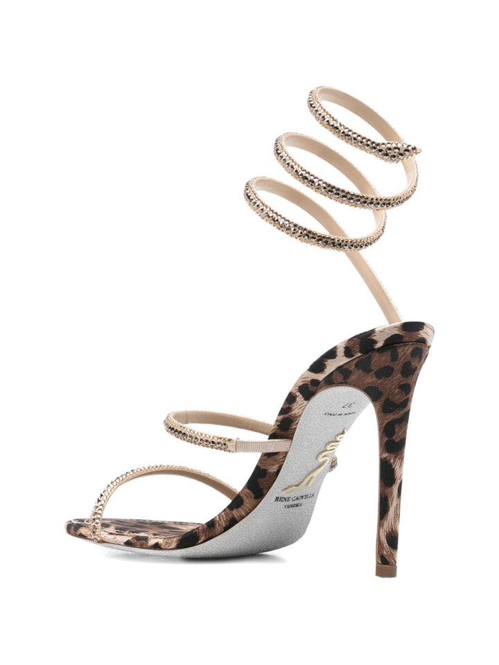 Rene' Caovilla Sandals - ANIMALIER | 9aa1309caf43ae8d6cc6799ab6216e40de79cfb9