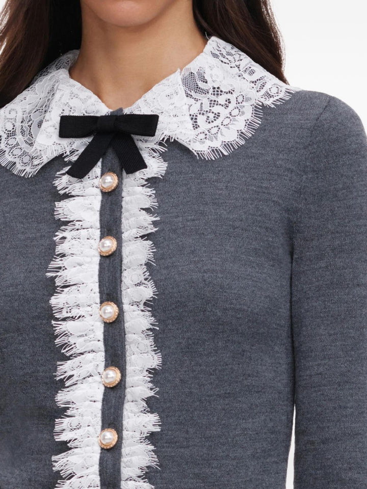 Self-Portrait Sweaters - GREY | 1b1a8116a6378b171d67ffbc429ee7a749417c29