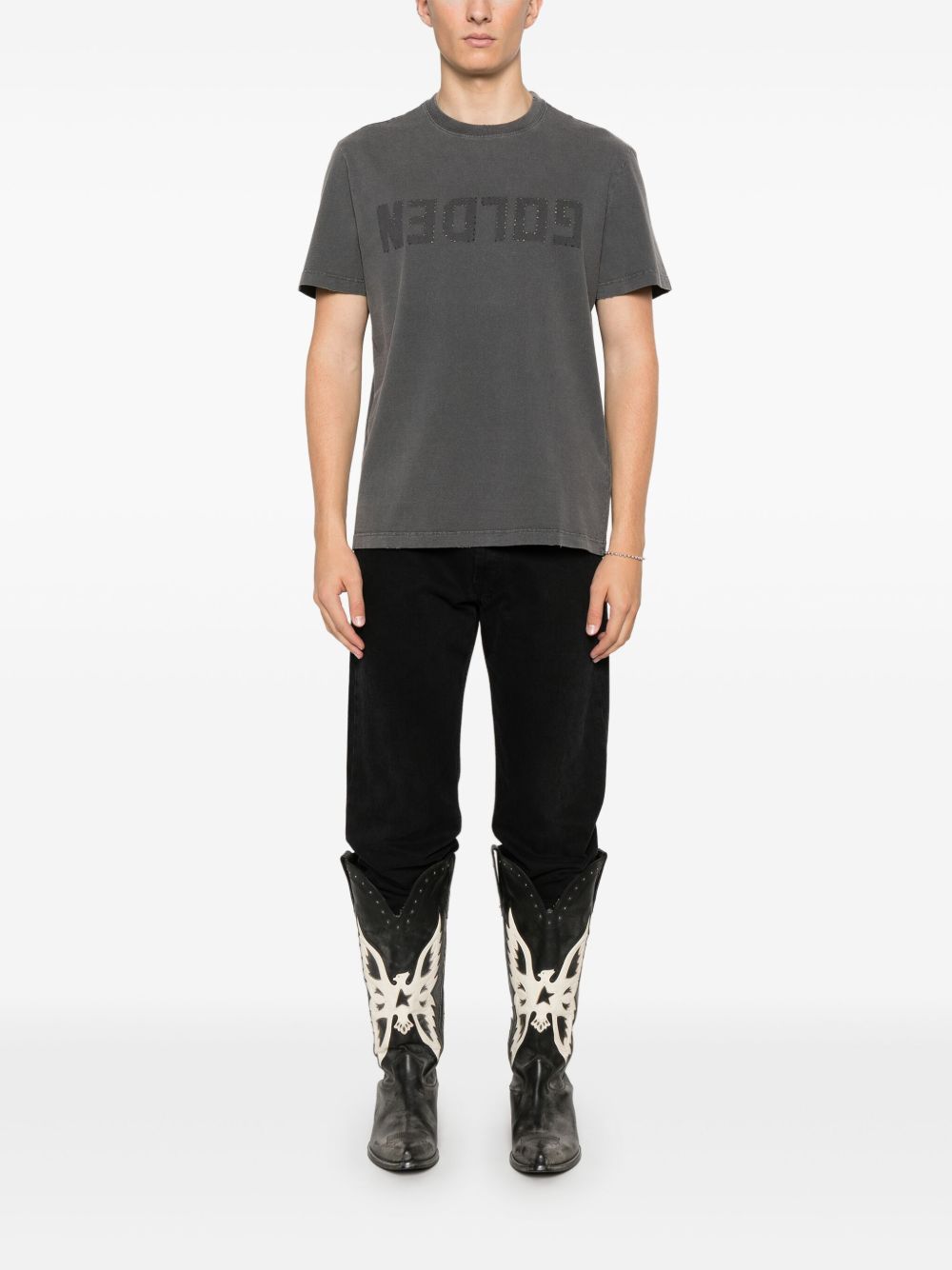 Golden Goose T-shirts and Polos - GREY | 4d1ccbbbf64447ac48b7f0107ce1c1ac506834f1