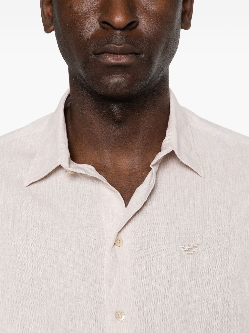 Emporio Armani Shirts Beige