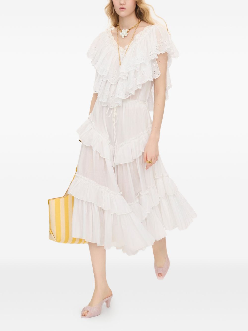 Chloè Skirts - WHITE | 2e78000e99f45b12db27697274bf1b756a6f6a22