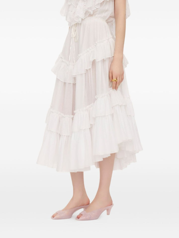 Chloè Skirts - WHITE | 21f05622d95b13350149298cc0039aece92b6574