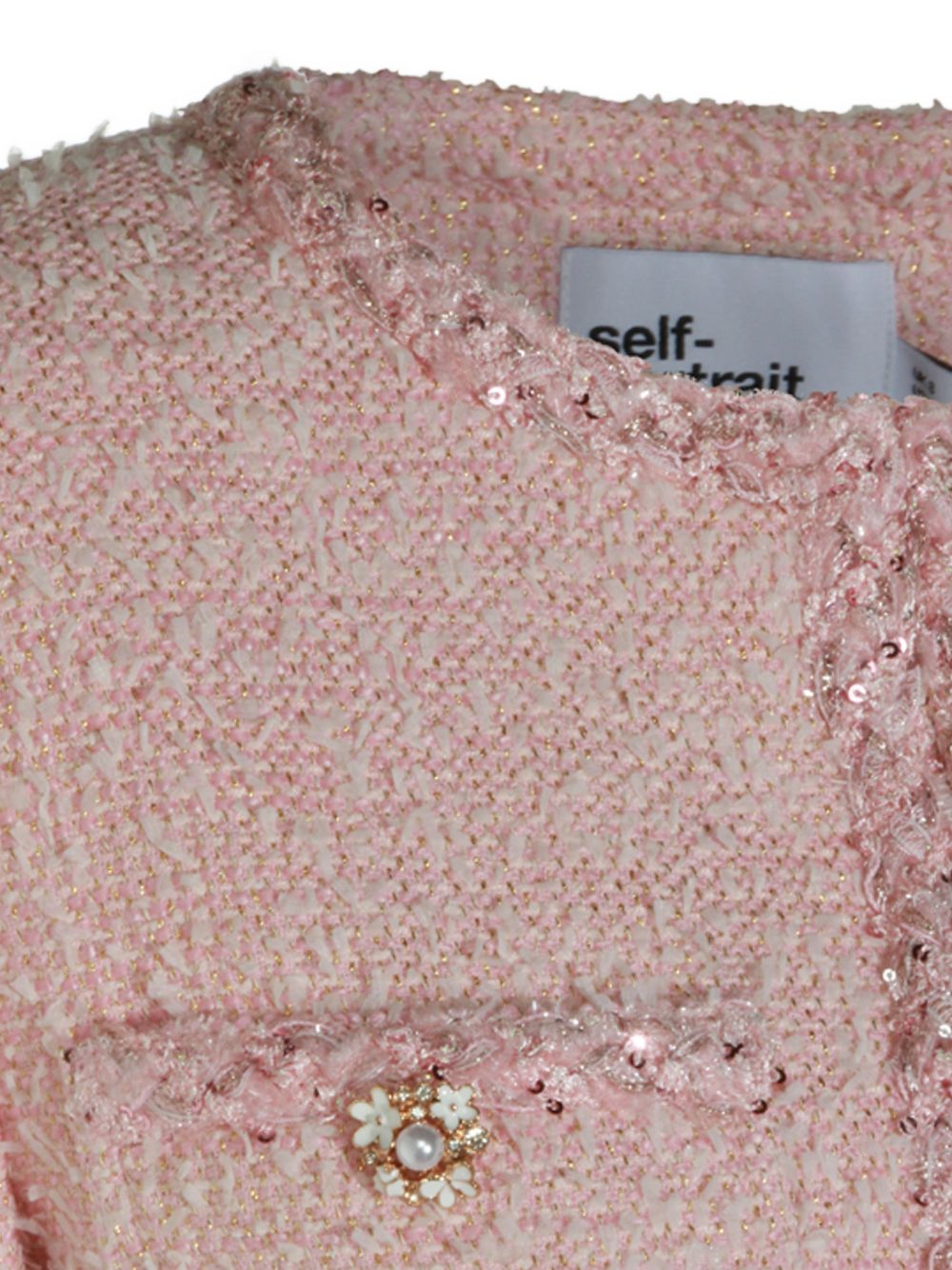 Self-Portrait Jackets - PINK | b34db37e8e9ed94fd5432b20c7da004008d365aa