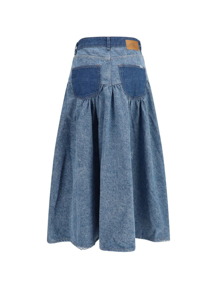 Ganni Skirts - Blue and green | 3dc8bae89996c94bada112de351253cd61168cc6