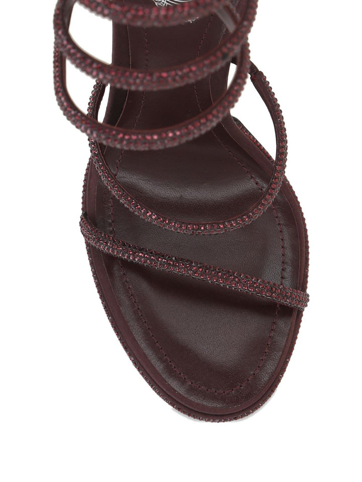Rene' Caovilla Sandals - RED | d469bfe61a2eff7634975abe457788cbd46d1904