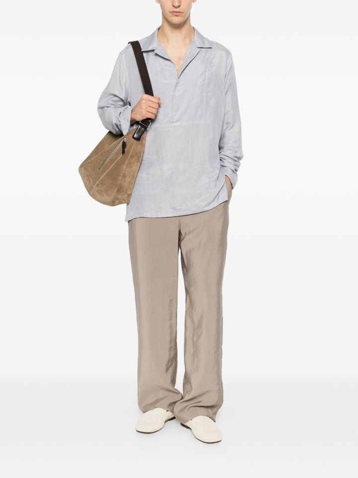 Emporio Armani Capsule Trousers - BROWN | aeb77075028702f2d9f8744855b58cced751d50a