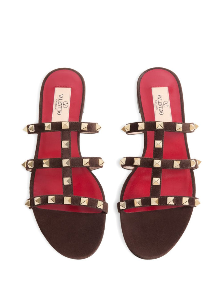 Valentino Garavani Sandals - BROWN | c6409d1d765354de10151ca5f413f53ad980ebcb