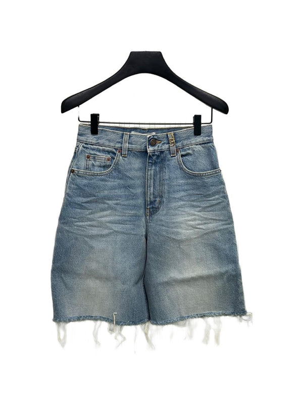 Denim Bermuda Shorts