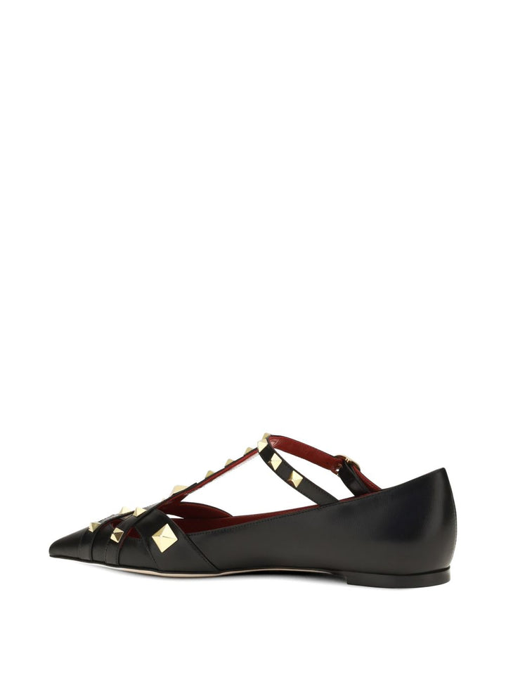 Valentino Garavani Flat shoes - BLACK | f0abcd2f15e3b71a1fd30c7b1fefda0147e5fe23