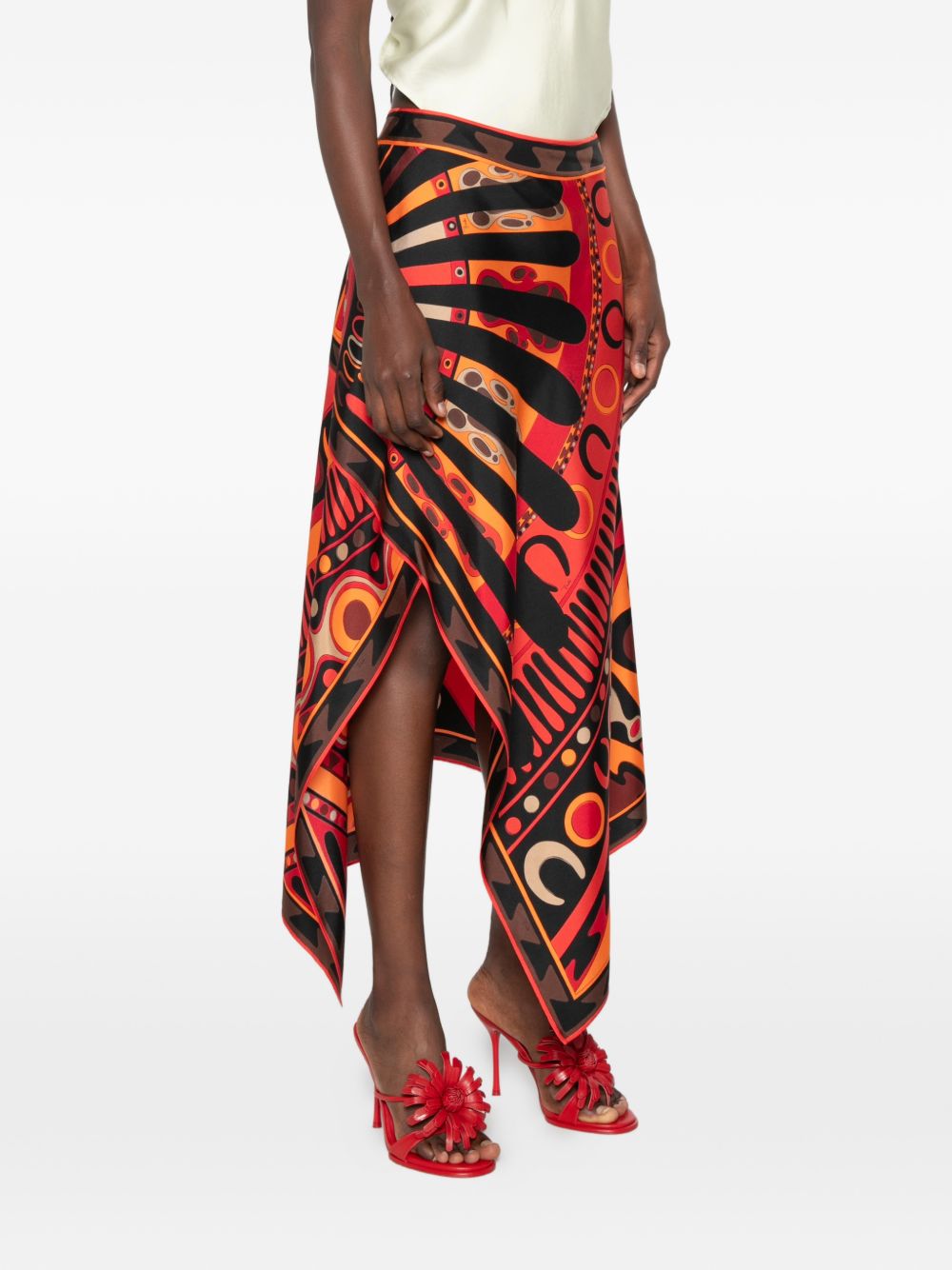 Pucci Skirts - ORANGE | 7fedd81312ba2ecfa179be74a15551ace4def6ca