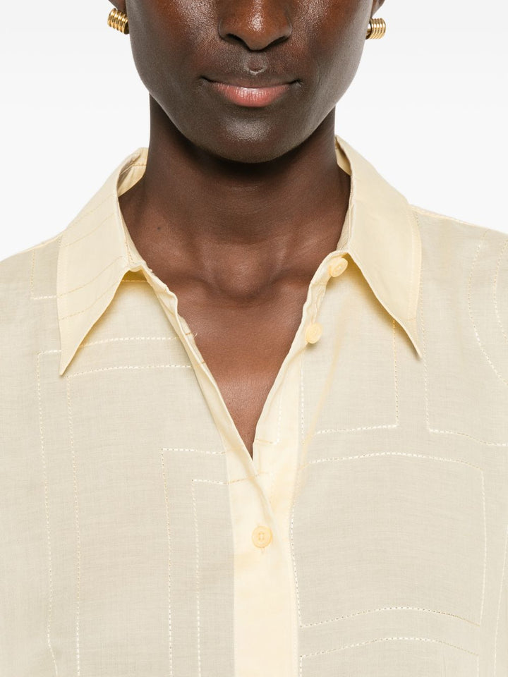 Toteme Pre Shirts - BEIGE | c2d619787a390745d5a6fbd65f518e2e51e69103