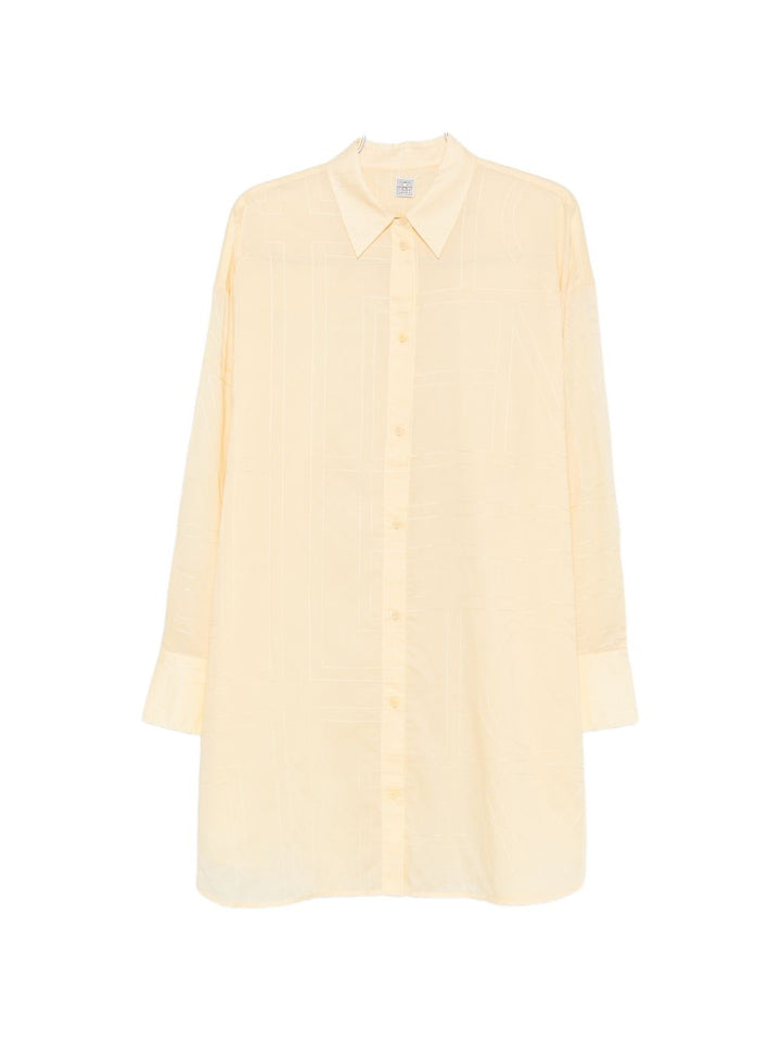 Toteme Pre Shirts - BEIGE | 9b9a17e7c977d08e630c020a1ae99b2904025668