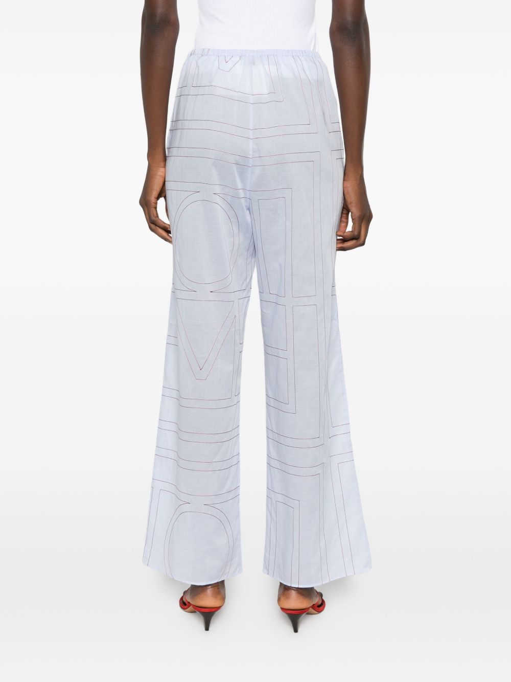 Toteme Pre Trousers - BLUE | 190b87b65f0bf59893b9b1a0bdd527d713a60eec