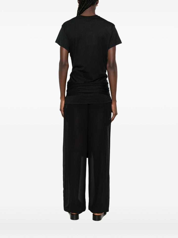 Toteme Pre T-shirts and Polos - BLACK | 594d94c110efd520102a54e36c2b0172b710b447
