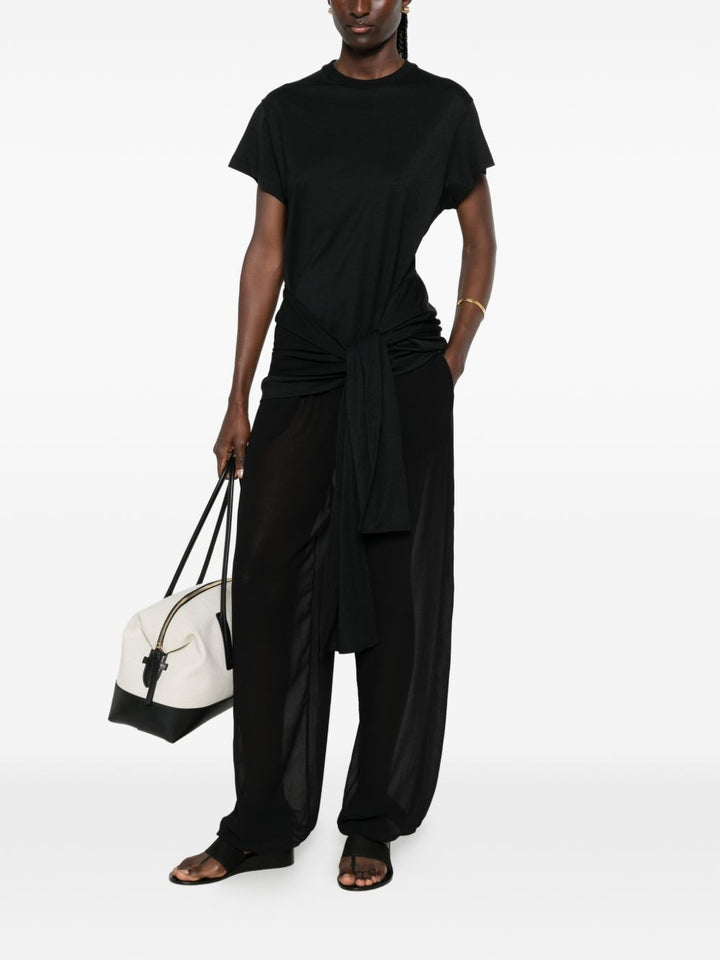 Toteme Pre T-shirts and Polos - BLACK | 29ccde7a41c754ccad9d9c218825c8eabafee1e7