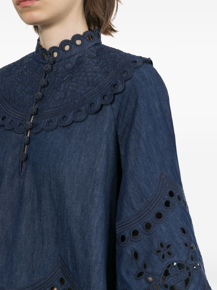 Zimmermann Top - BLUE | aa1dae6e6ba1bd90c8ab160fd45119cc728e78de