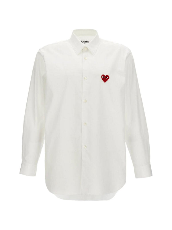 Red Heart Cotton Shirt