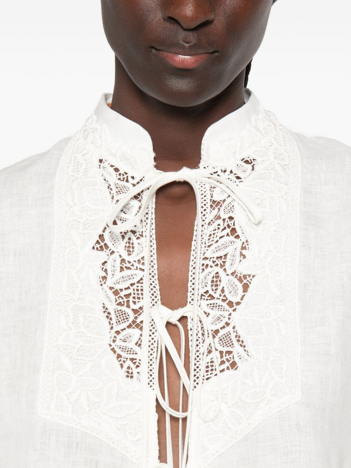 Ermanno Scervino Shirts - WHITE | f1b8a164f2f952c80fd7f0f29f3d7686f54ac536