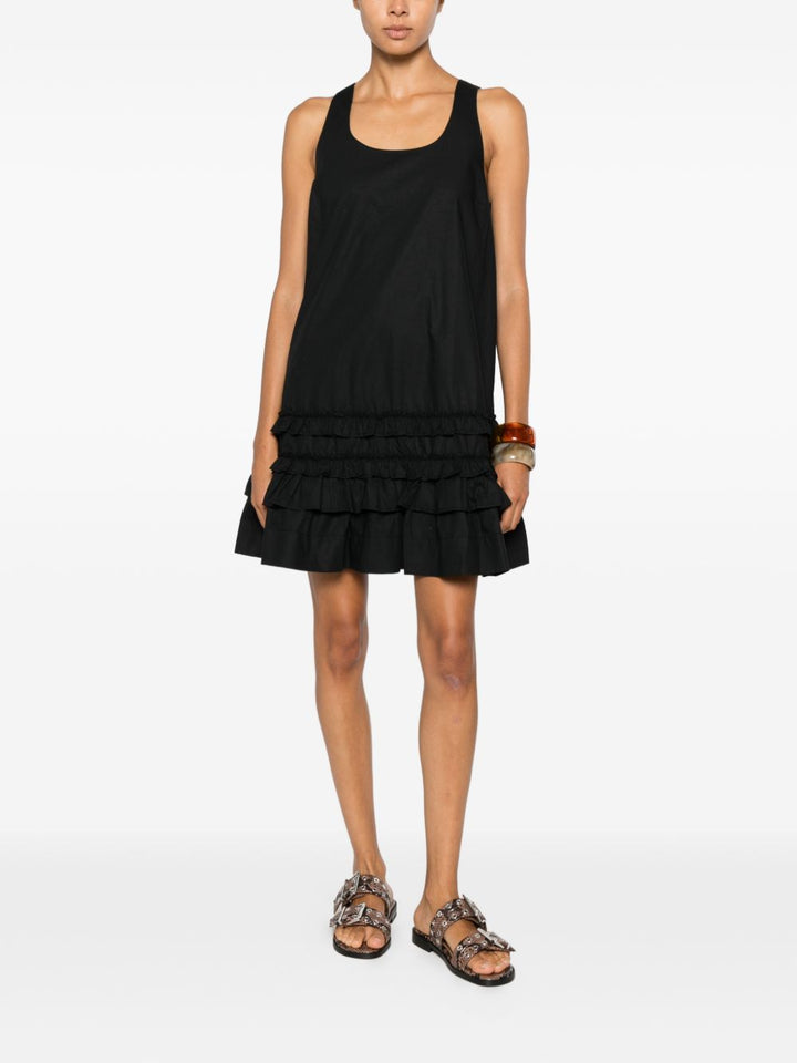 Ganni Dresses - BLACK | b98df32a245bbe100e4095519310dc5b70b31639