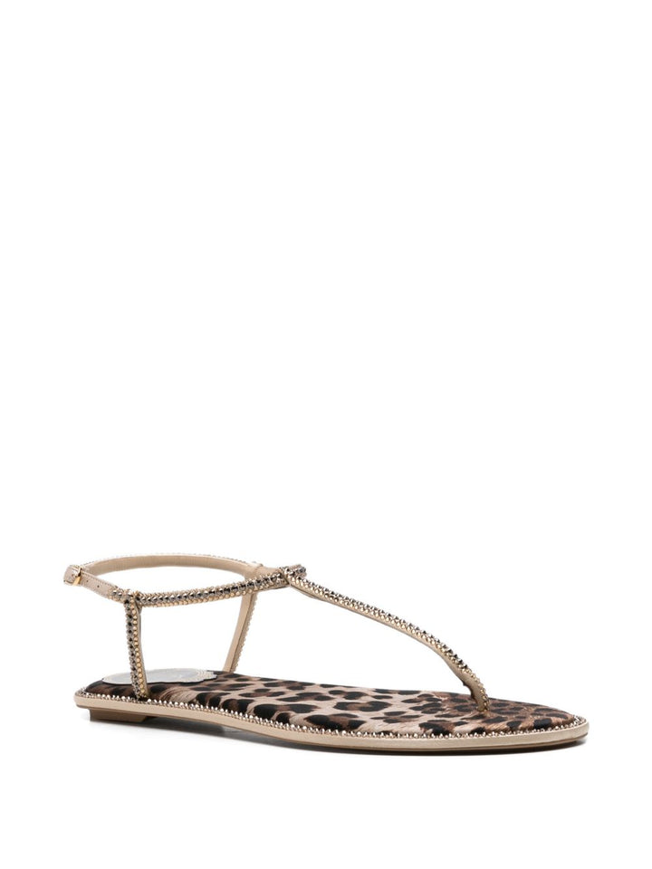 Rene' Caovilla Sandals - ANIMALIER | 225505422f5556bdeaeb51962d93296f4e84ad94