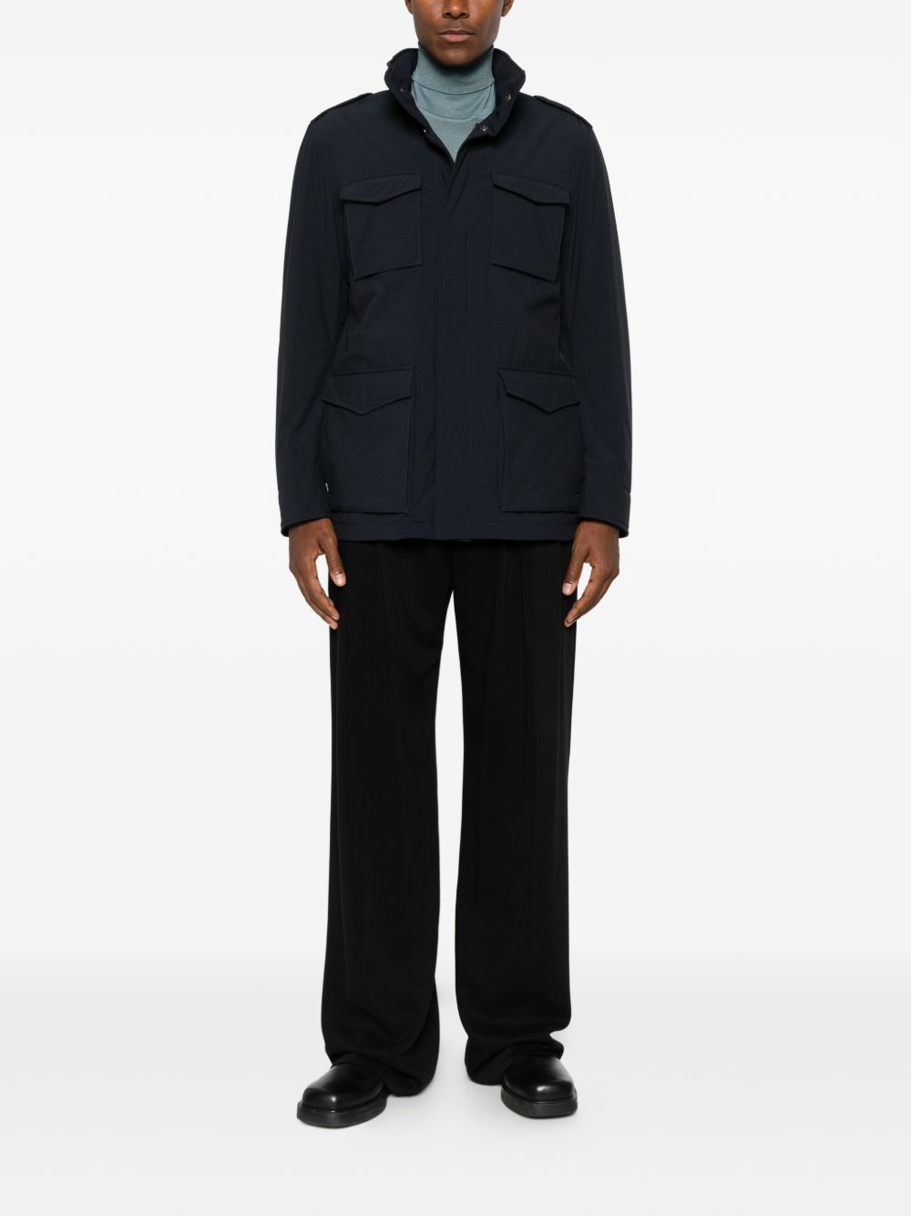 Herno Coats - BLUE | e426f5f8ec6d96b2b84bcc2a168c7ea690a3f9c3