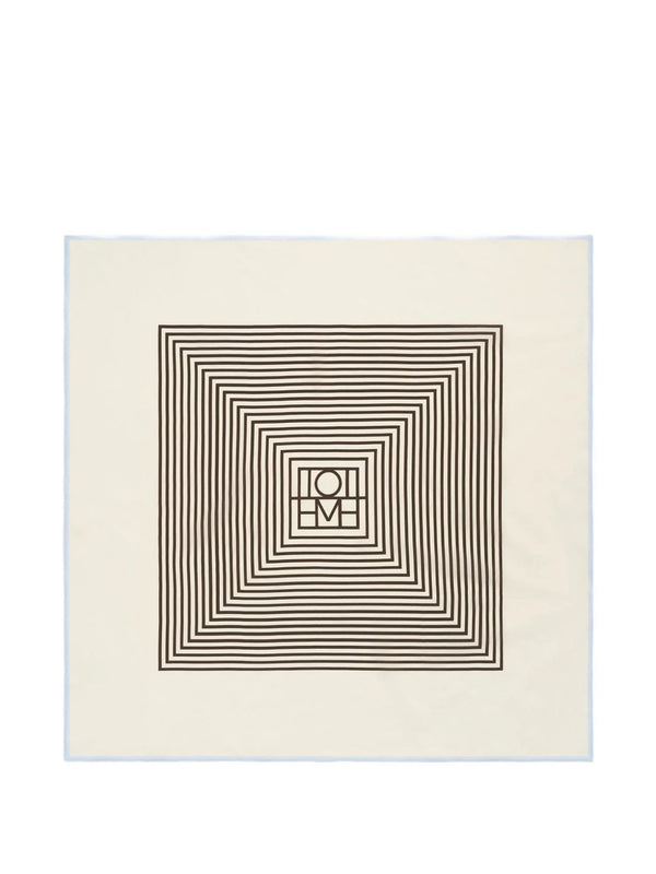 Monogram Silk Foulard
