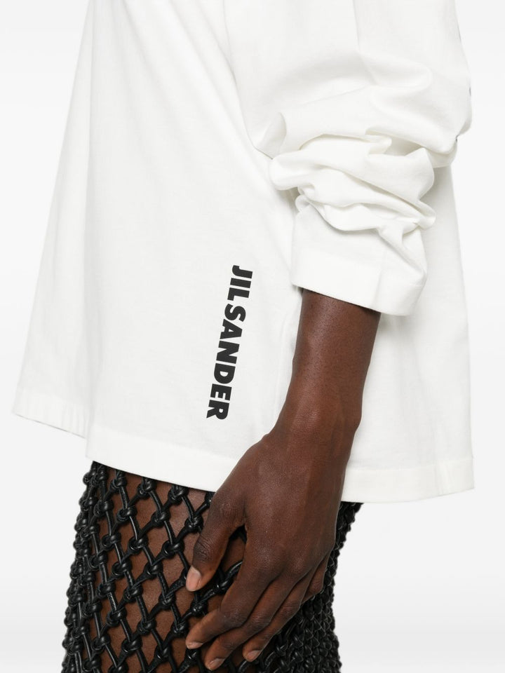 Jil Sander T-shirts and Polos - WHITE | 5ab2830f1968d76f4a952887473888c0447dd5a5
