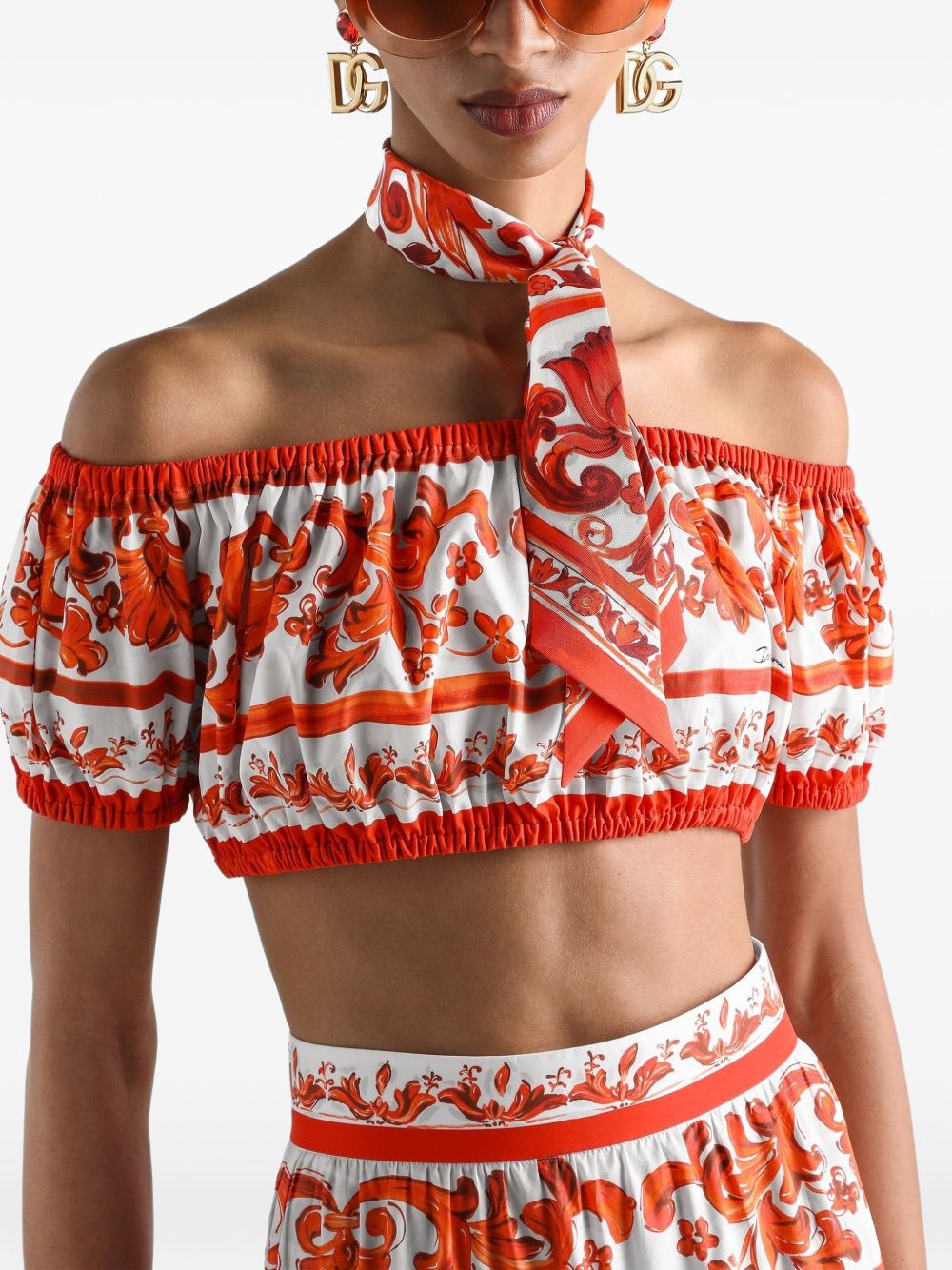 Dolce & Gabbana Top - ORANGE | 3cfc1fd447ca884e4b1cb34b368ee071c82e3b49
