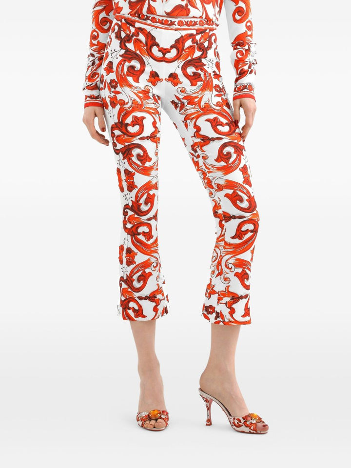 Dolce & Gabbana Trousers - ORANGE | 1e6ebb0f929e56ffe7481e525b22f5ea90a1764b