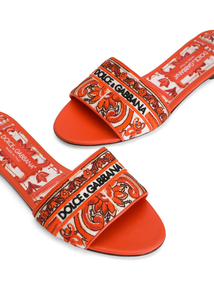 Dolce & Gabbana Sandals - ORANGE | cea7331efbc8012a1a00e897b4cb1a9b4bd970ed