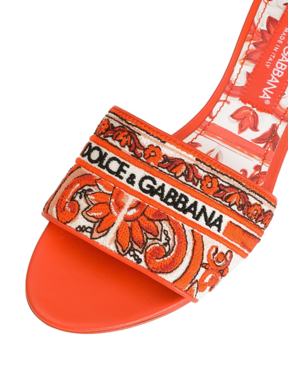Dolce & Gabbana Sandals - ORANGE | a741c1962cb54066e1a37040c698d1fb68e82258
