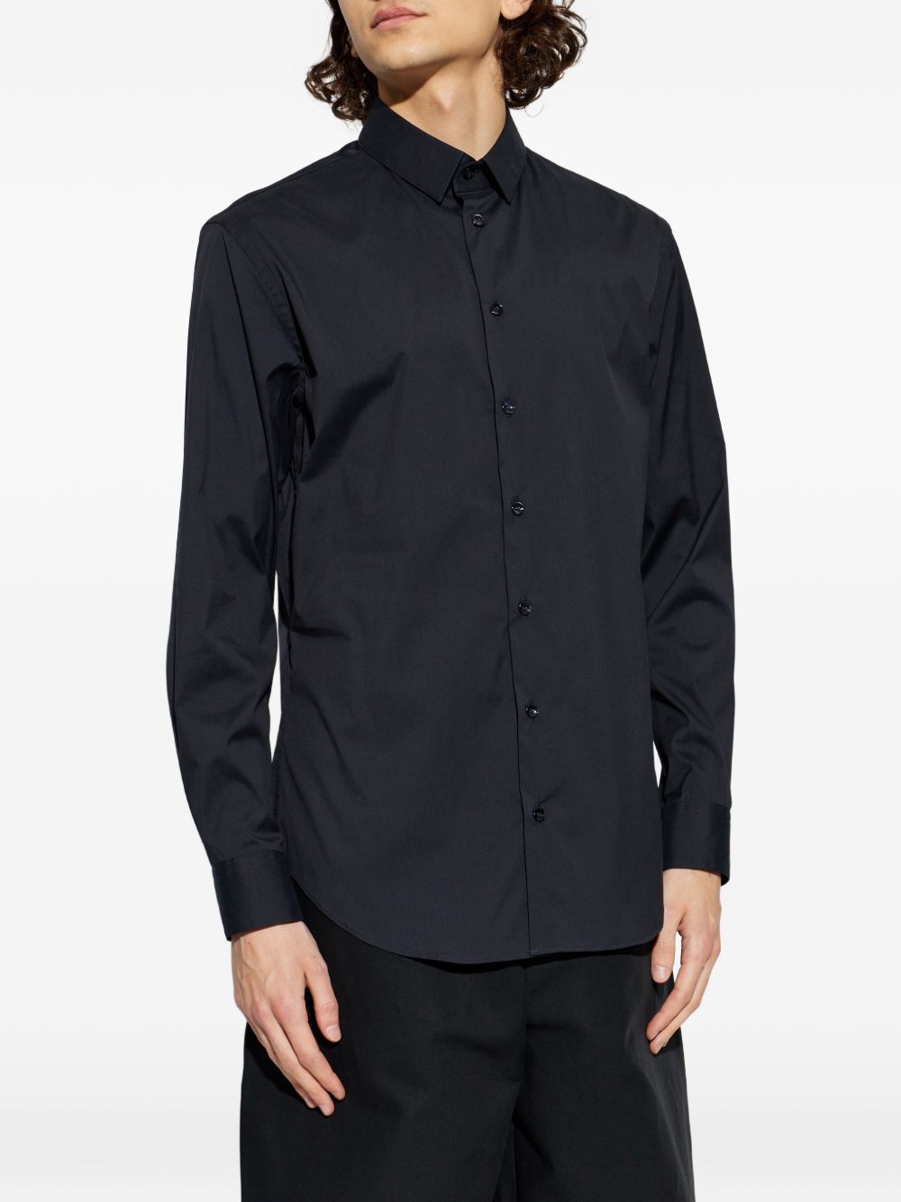 Giorgio Armani Shirts - BLUE | 64698a603d368b9935bec17ffefd932ac84e87d1