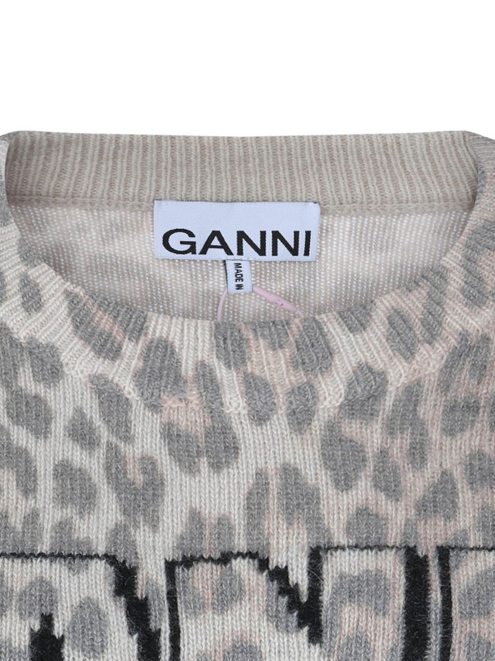 Ganni Sweaters - ANIMALIER | a34a5097e881813e2df7ba6cb89a9ddef2a09346