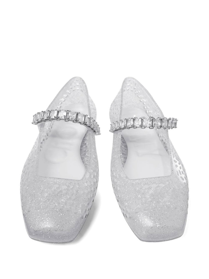 Jimmy Choo Flat shoes - SILVER | 58a31331e90b015ab898e8edeaa86439483f752f