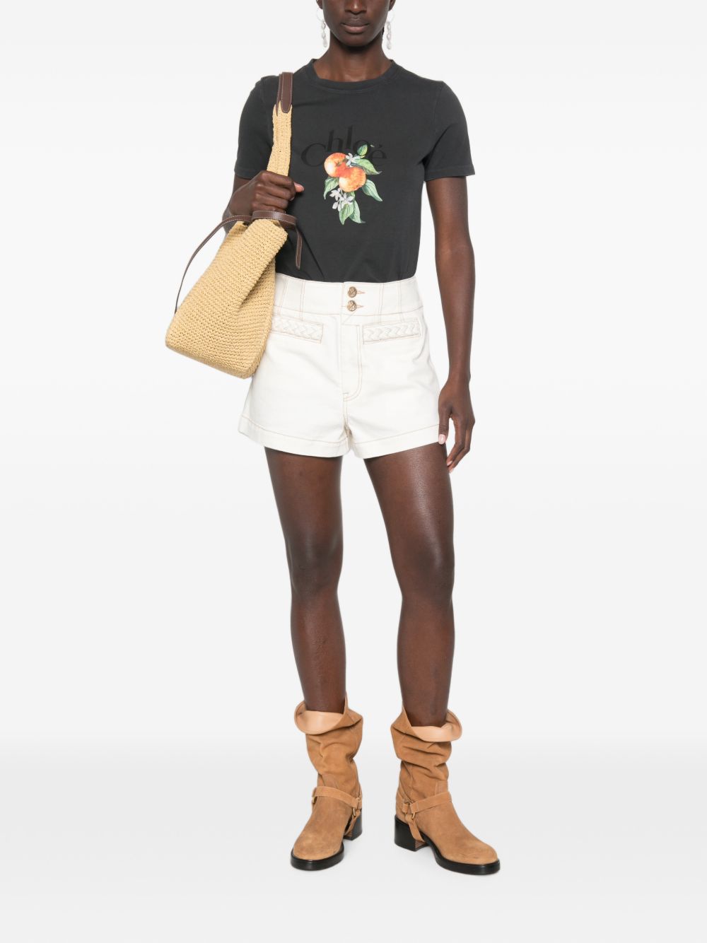 Chloè T-shirts and Polos - BLACK | 3b5d82421115e6fdd721e5f860adc29afd1f9114