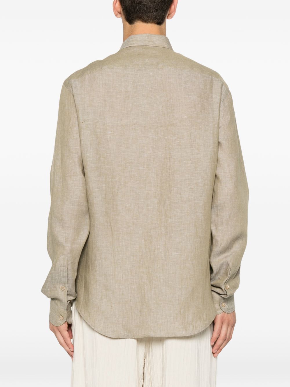 Emporio Armani Shirts - BEIGE | 2422eff425fdffbf1ea38dd073e9be01e98fa6b4