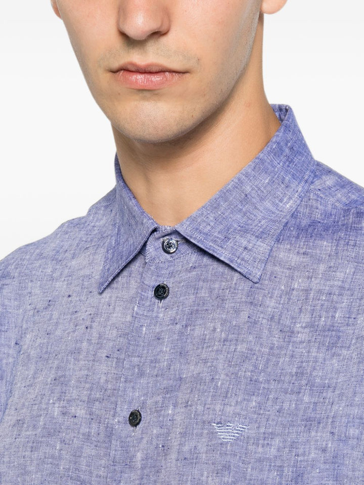 Emporio Armani Shirts - BLUE | 6604637299df1522f7017e5205cbe7270528cc9d